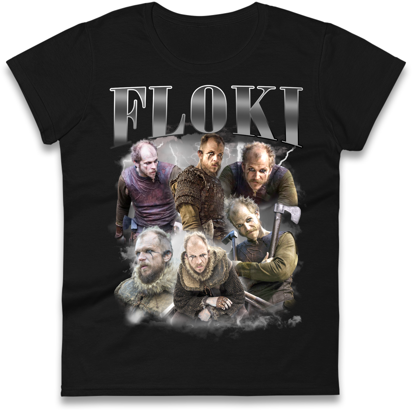 Floki Vikings Ladies T Shirt 