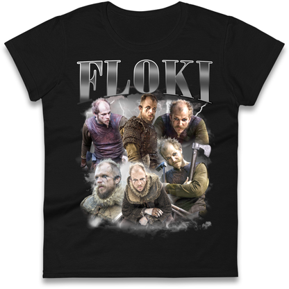 Floki Vikings Ladies T Shirt 
