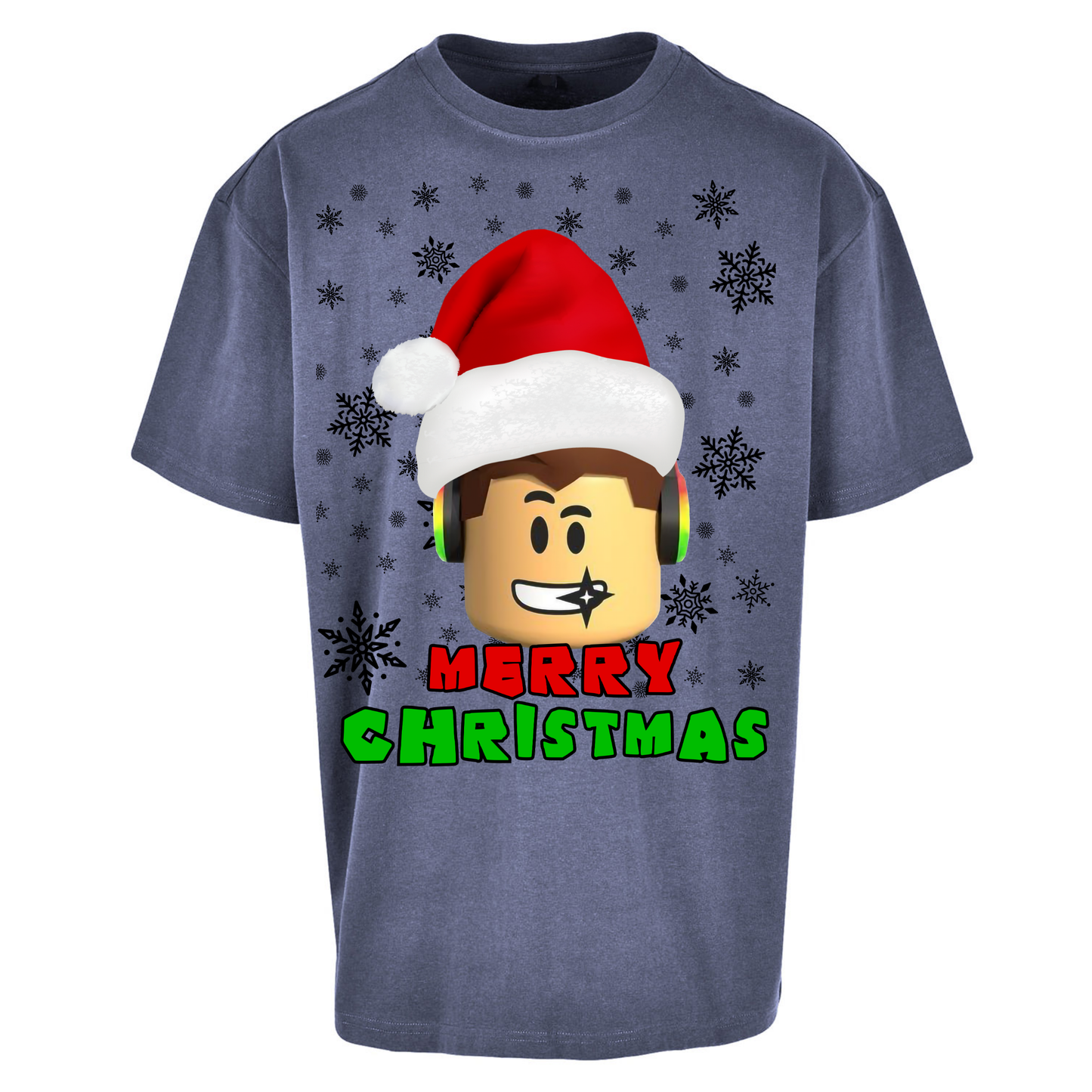 Roblox christmas Oversized T Shirts