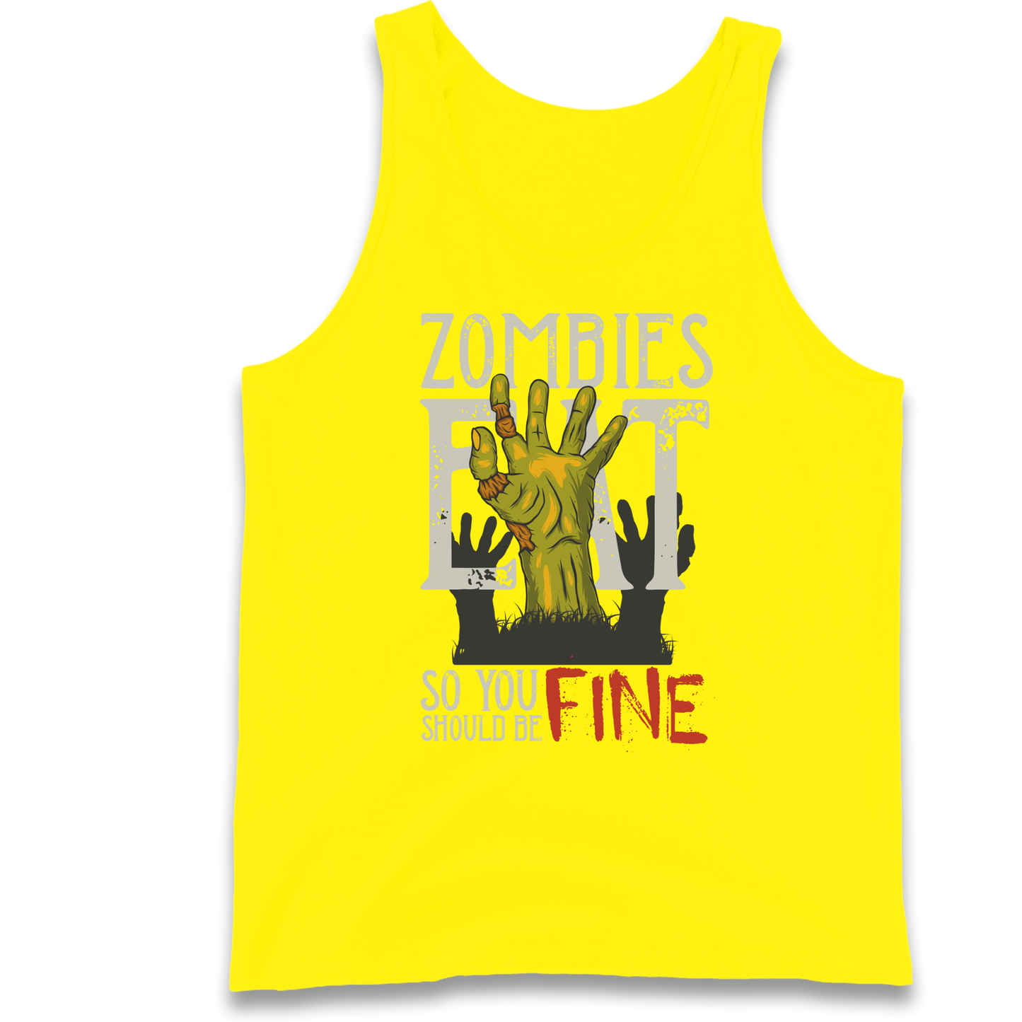 Zombies Eat Tank Top