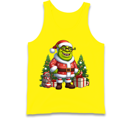 Shrek Santa Claus Presents Tank Top