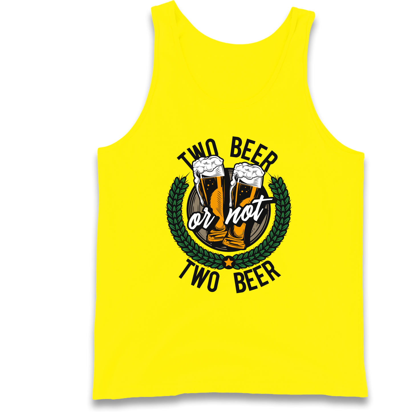 Two Beer or not Two Beer Tank Top