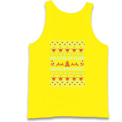 Rolling up Some Christmas Spirit Tank Top