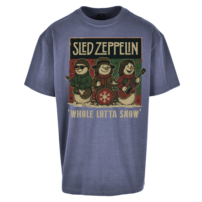 Led Zeppelin Christmas Oversized T Shirts