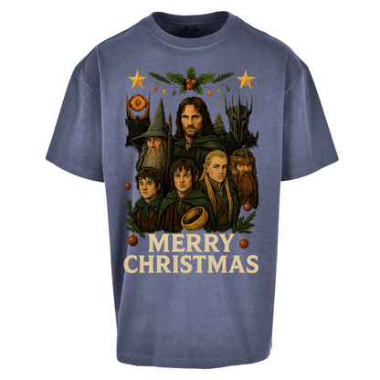 Lord of The Rings Christmas Oversized T Shirts
