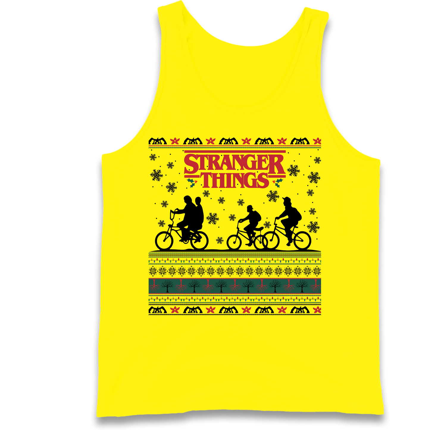Stranger Things Christmas Tank Top