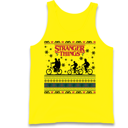 Stranger Things Christmas Tank Top
