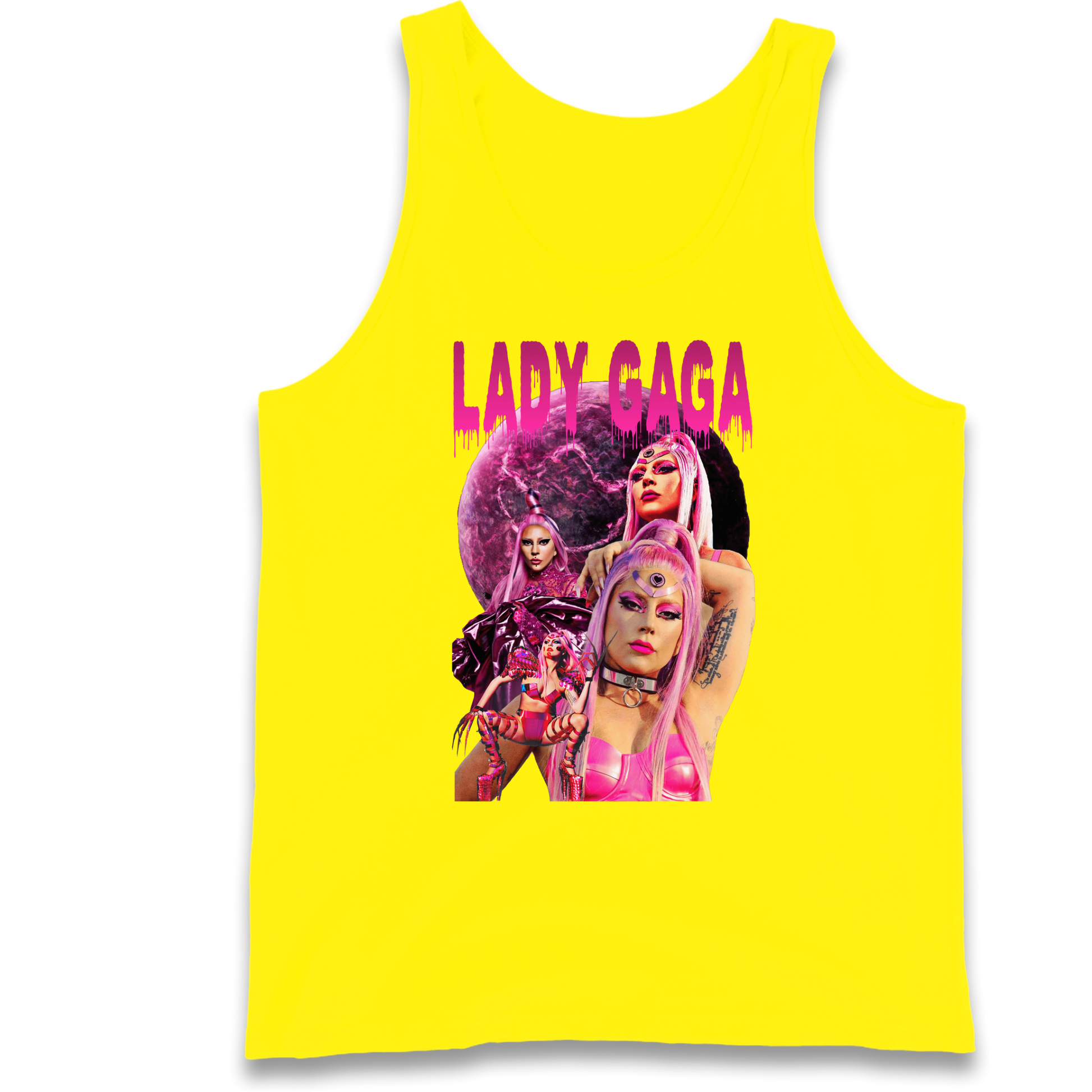 Lady GaGa Pink Tank Top