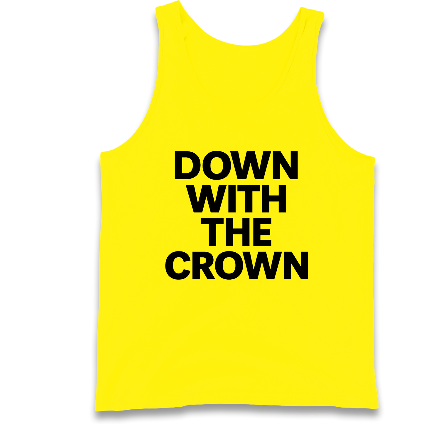 DOWN WITH THE CROWN Tank Top