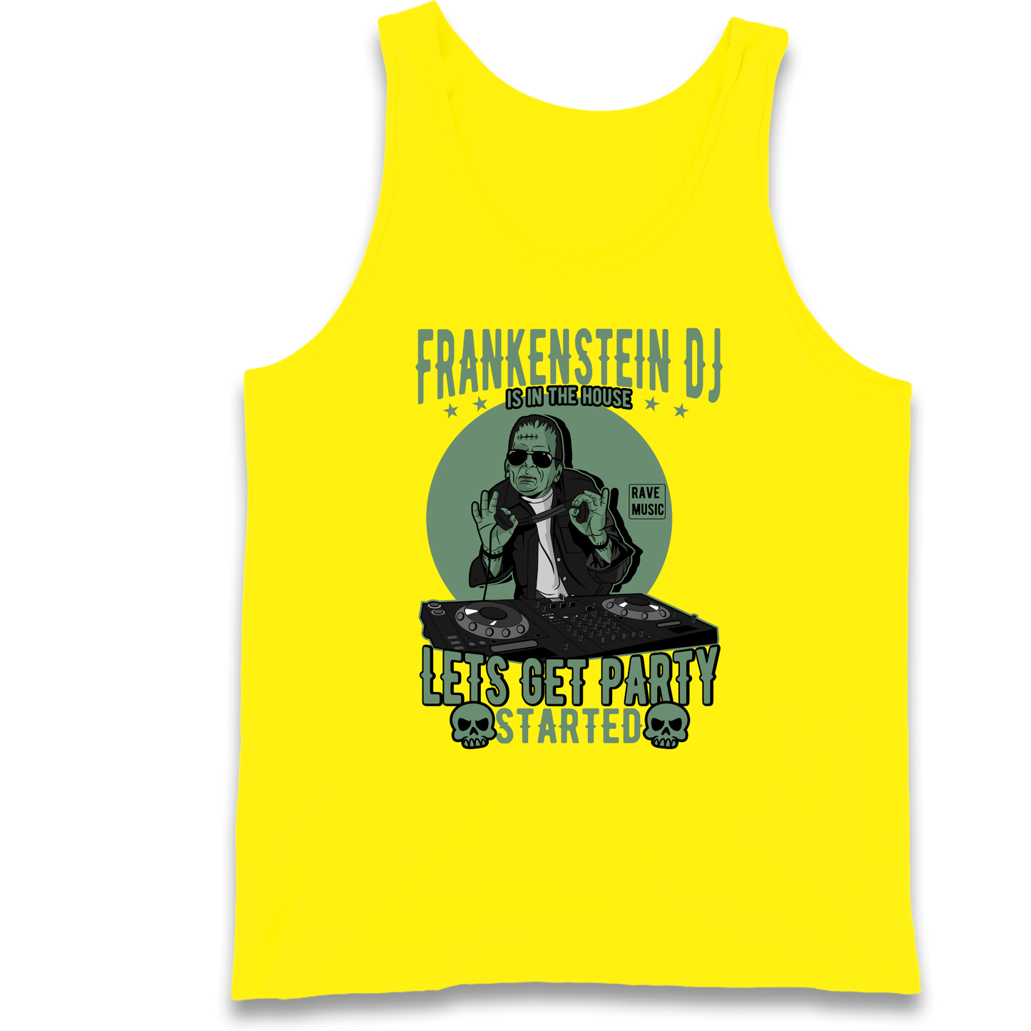Frankenstein DJ Tank Top