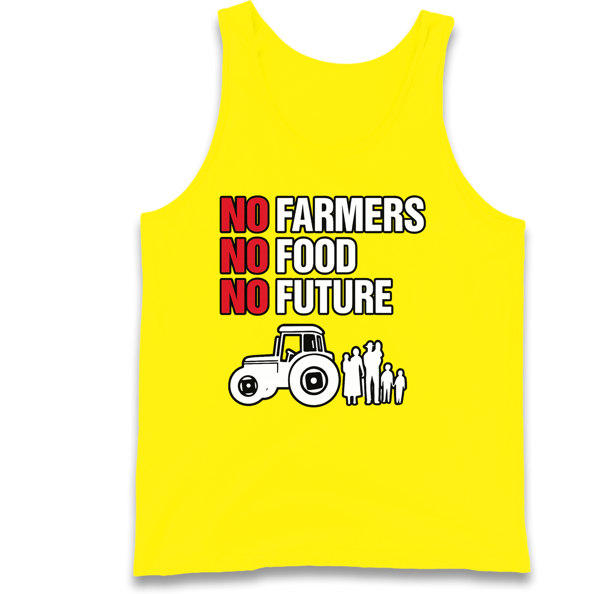 Farmers Agricultural Inheritance Tax Protest Tank Top