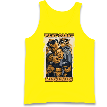 West Coast Legends Rappers Tank Top