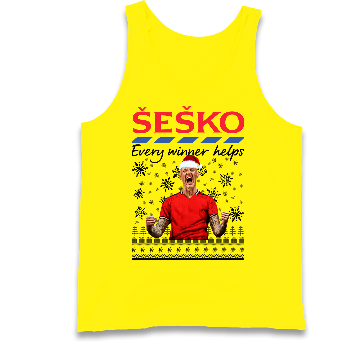 Benjamin Sesko Christmas Tank-Top