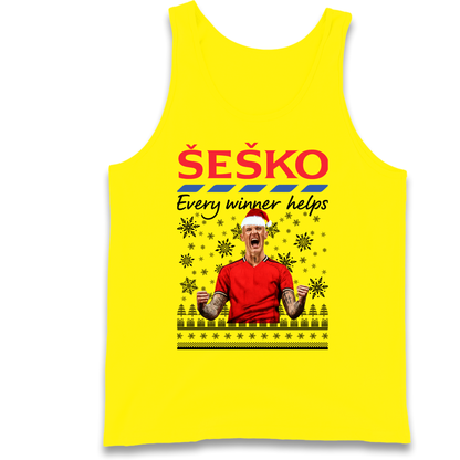 Benjamin Sesko Christmas Tank-Top
