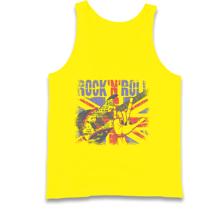 Rock N Roll Union Jack Tank Top