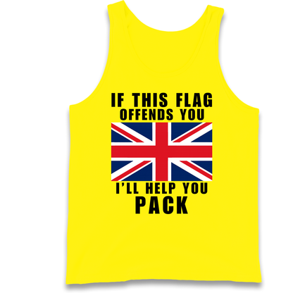 If This Flag Offends You I Will Help You Pack Tank Top
