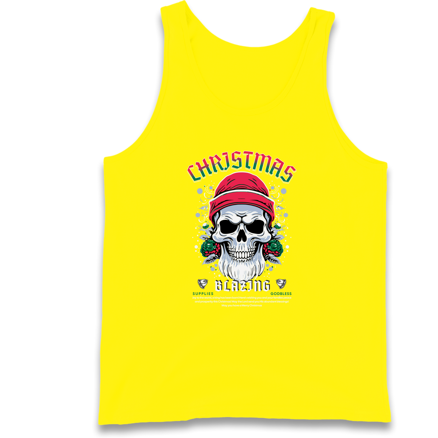 Christmas Blazing Tank Top