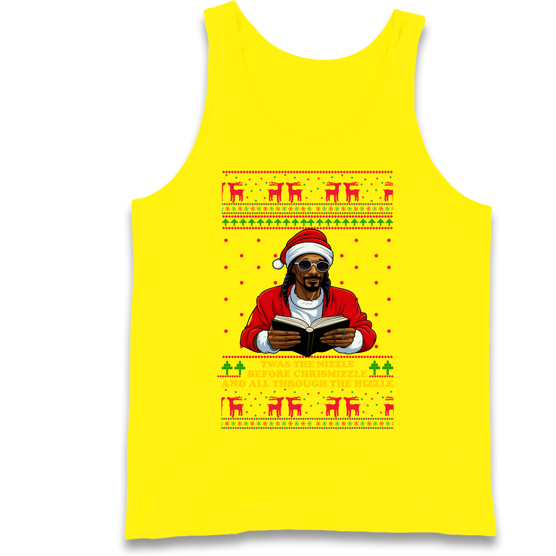 Snoop Dogg Nizzle Christmas Tank-Top