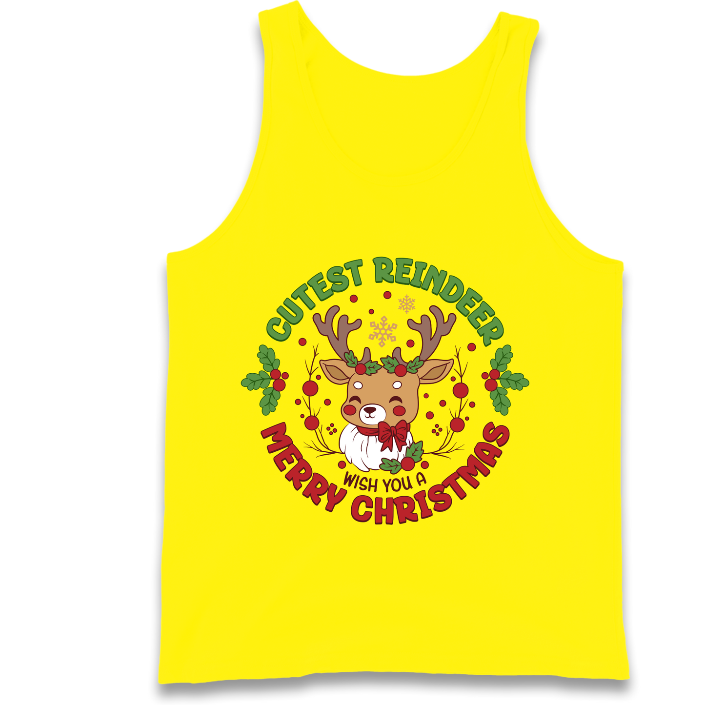 Cutest Reindeer Tank Top