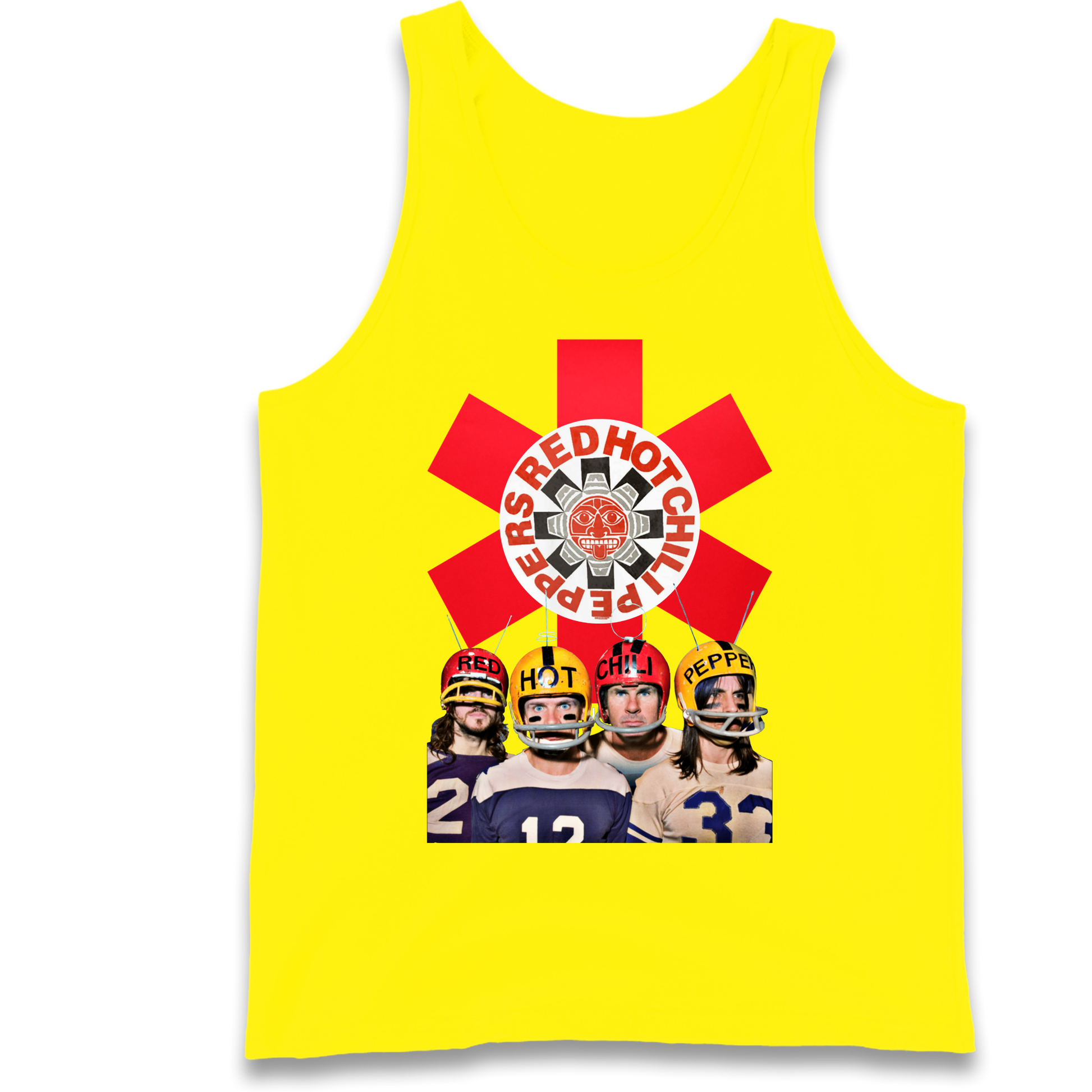 Red Hot Chilli Peppers American Football Tank Top