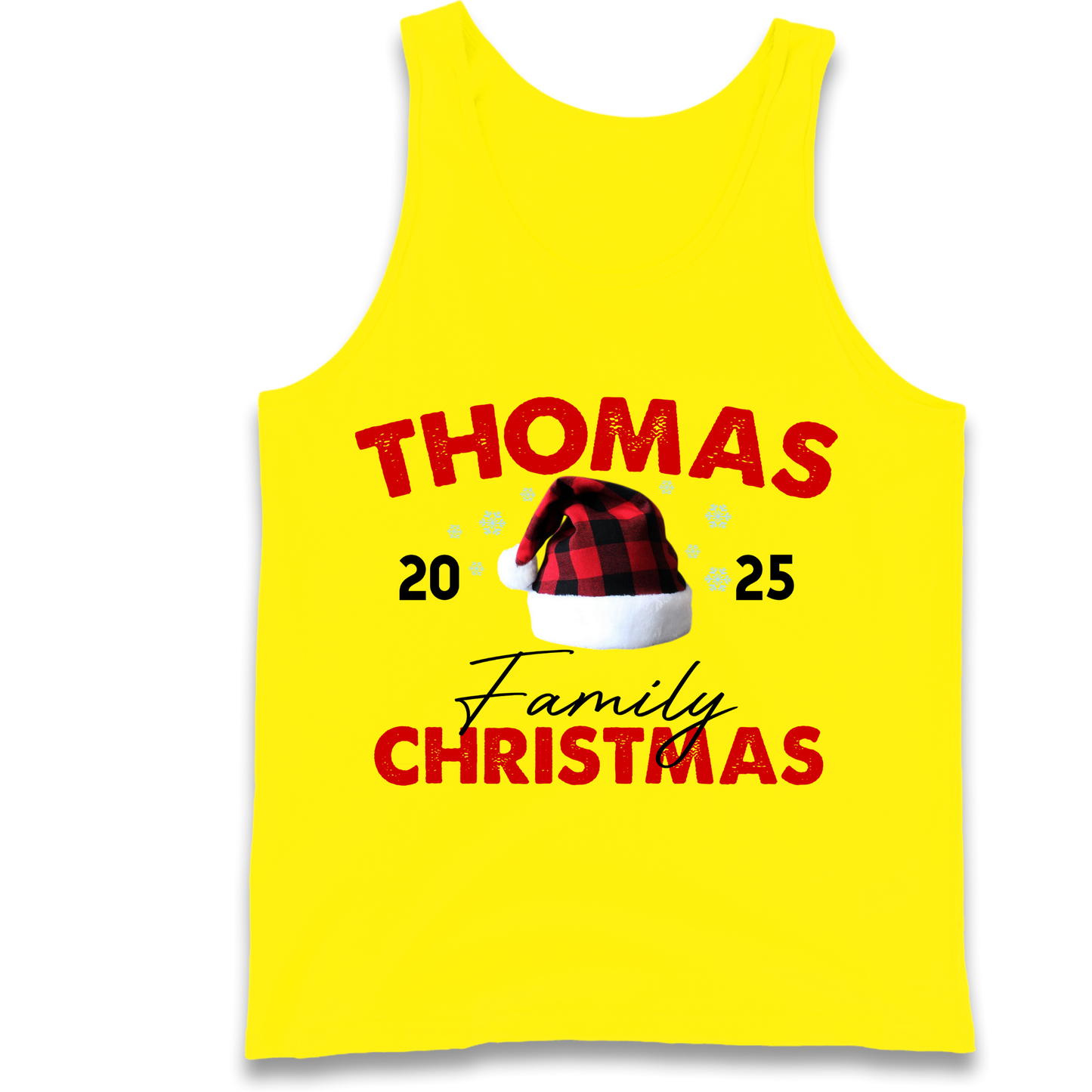 Thomas Family Christmas Tank Top