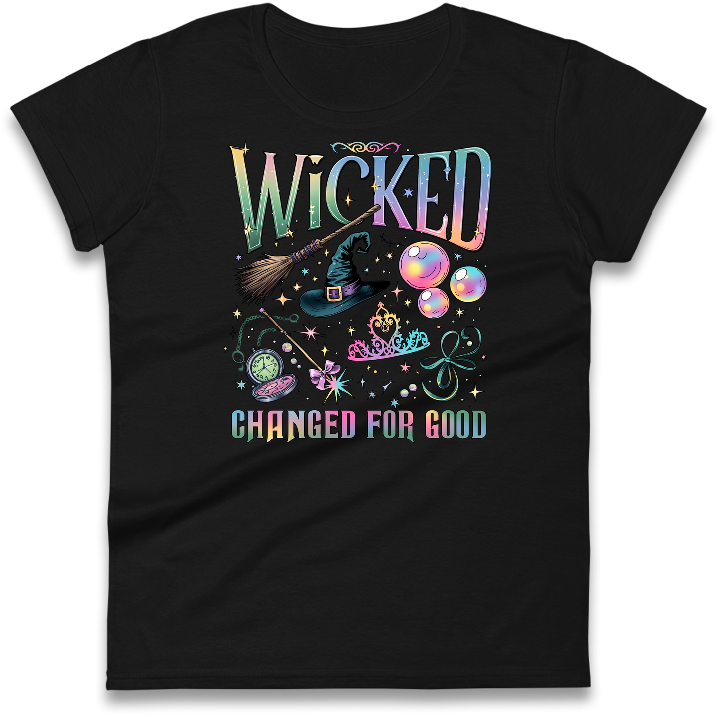 Wicked Changed For Good bootleg Ladies Shirt