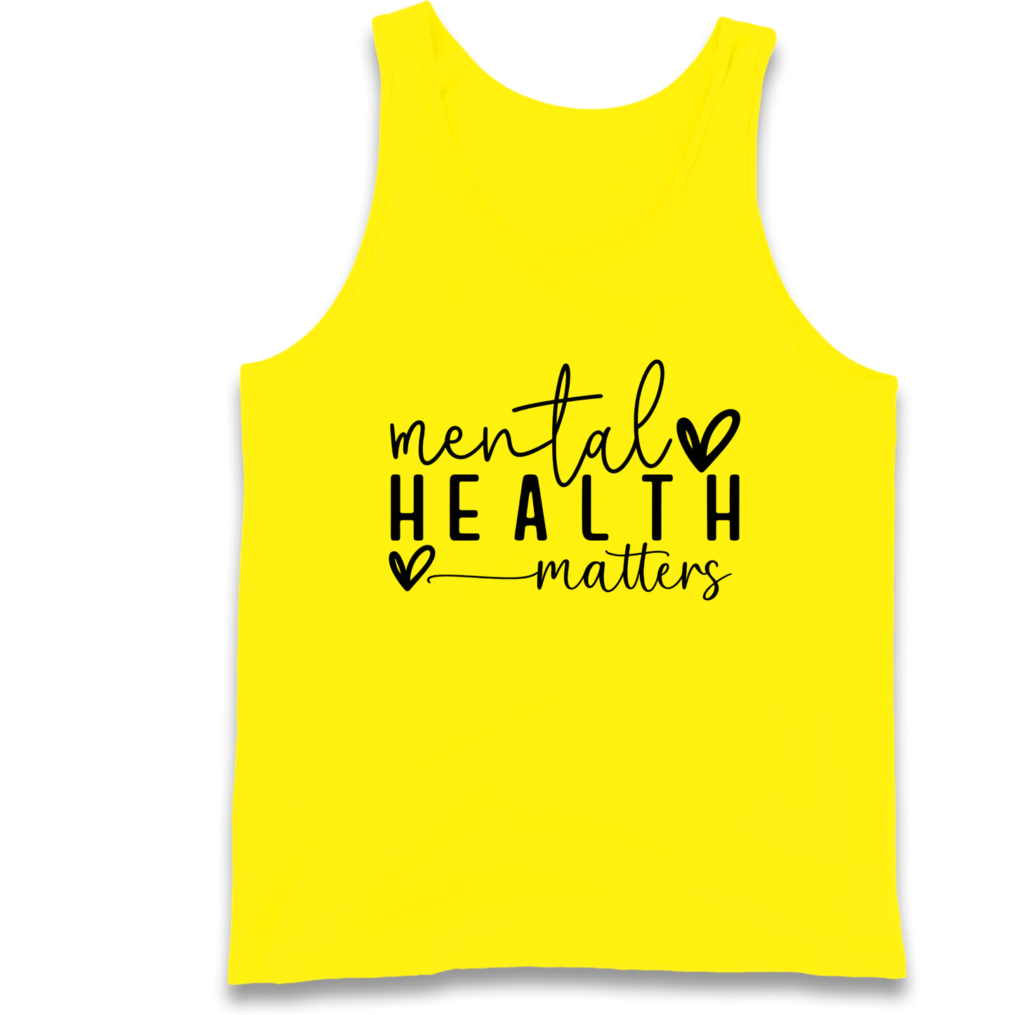 Yellow Mental Health Tank Top
