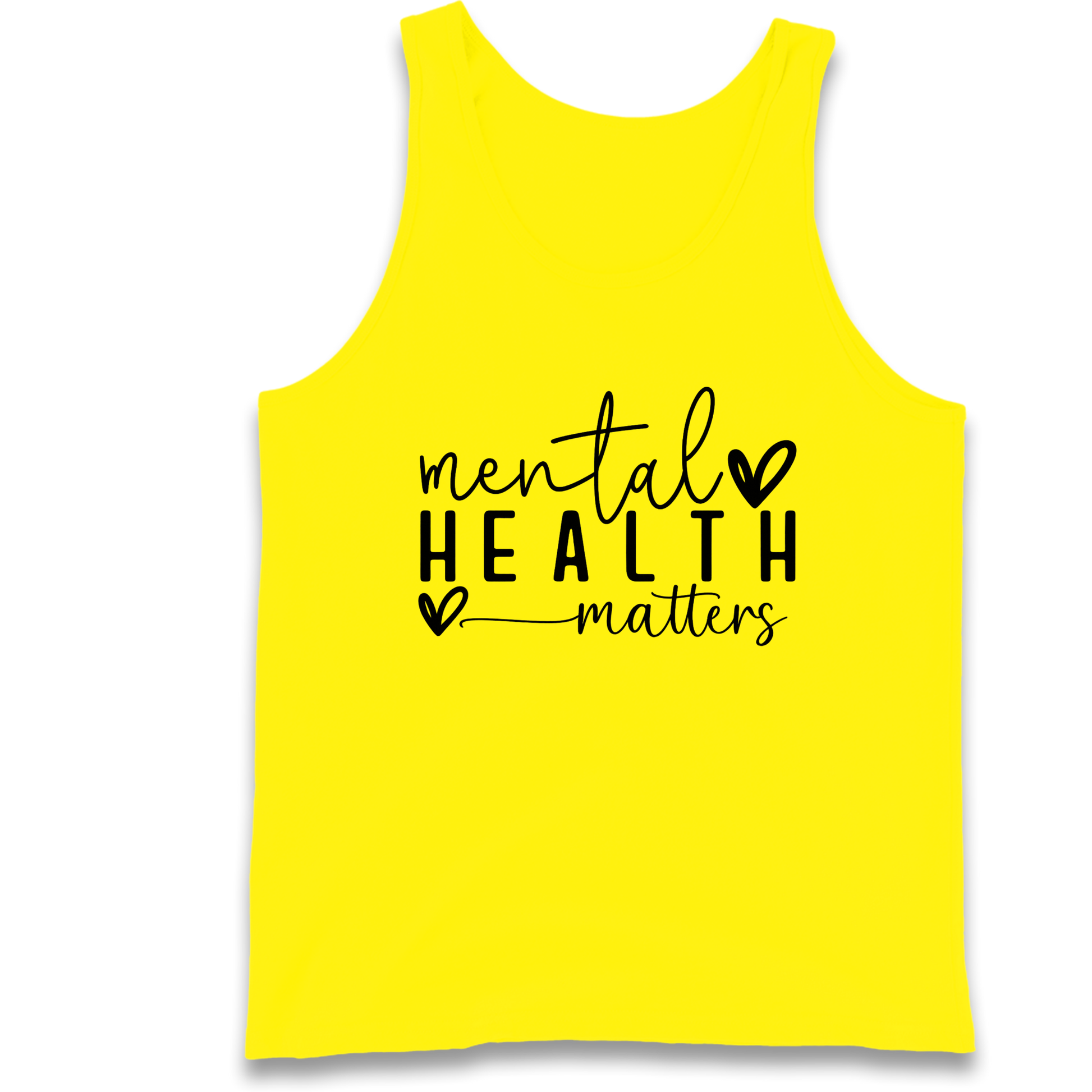 Yellow Mental Health Tank Top