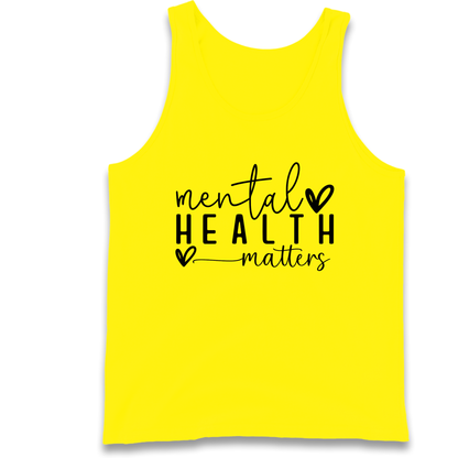 Yellow Mental Health Tank Top