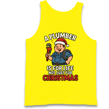Plumber Christmas Tank Top