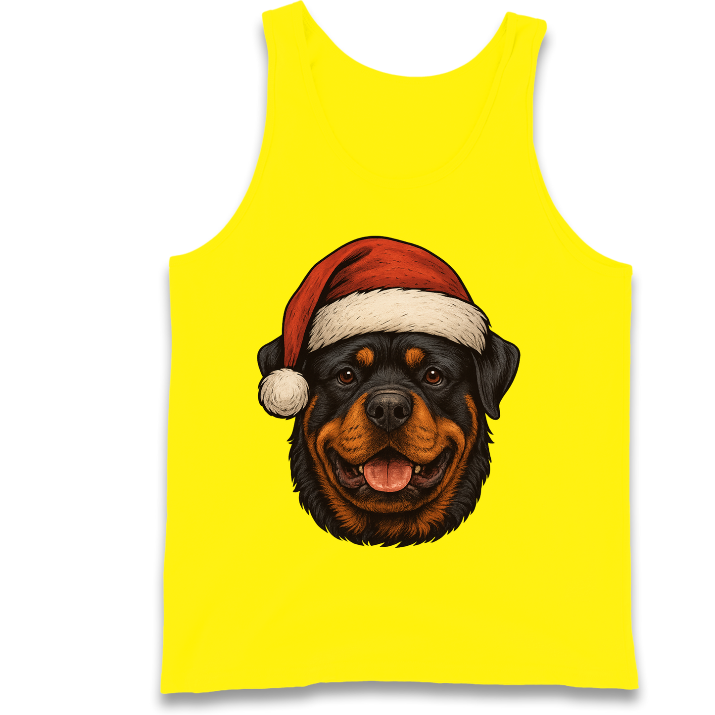 Rottweiler Christmas Tank Top