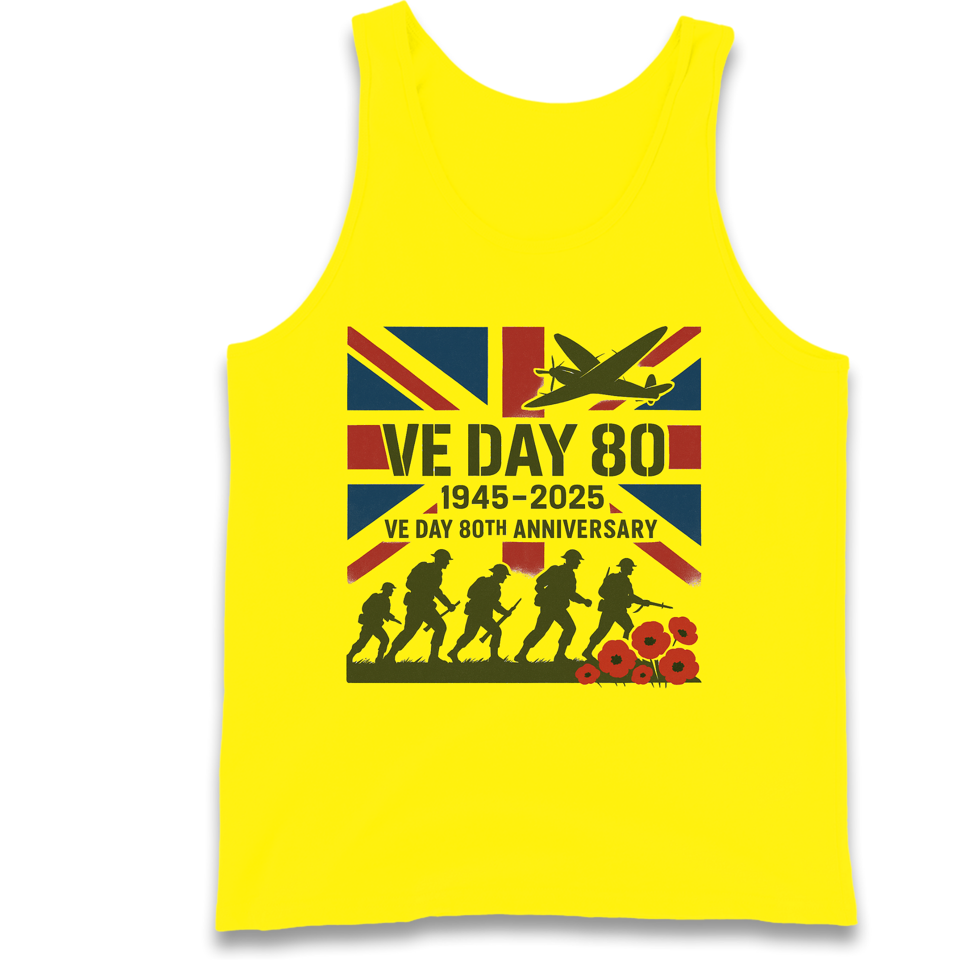 VE Day 80th Anniversary 1945 2025 Tank Top