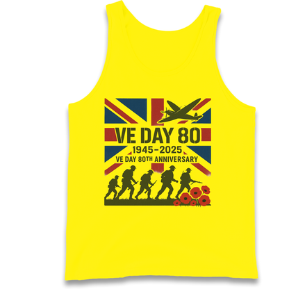 VE Day 80th Anniversary 1945 2025 Tank Top