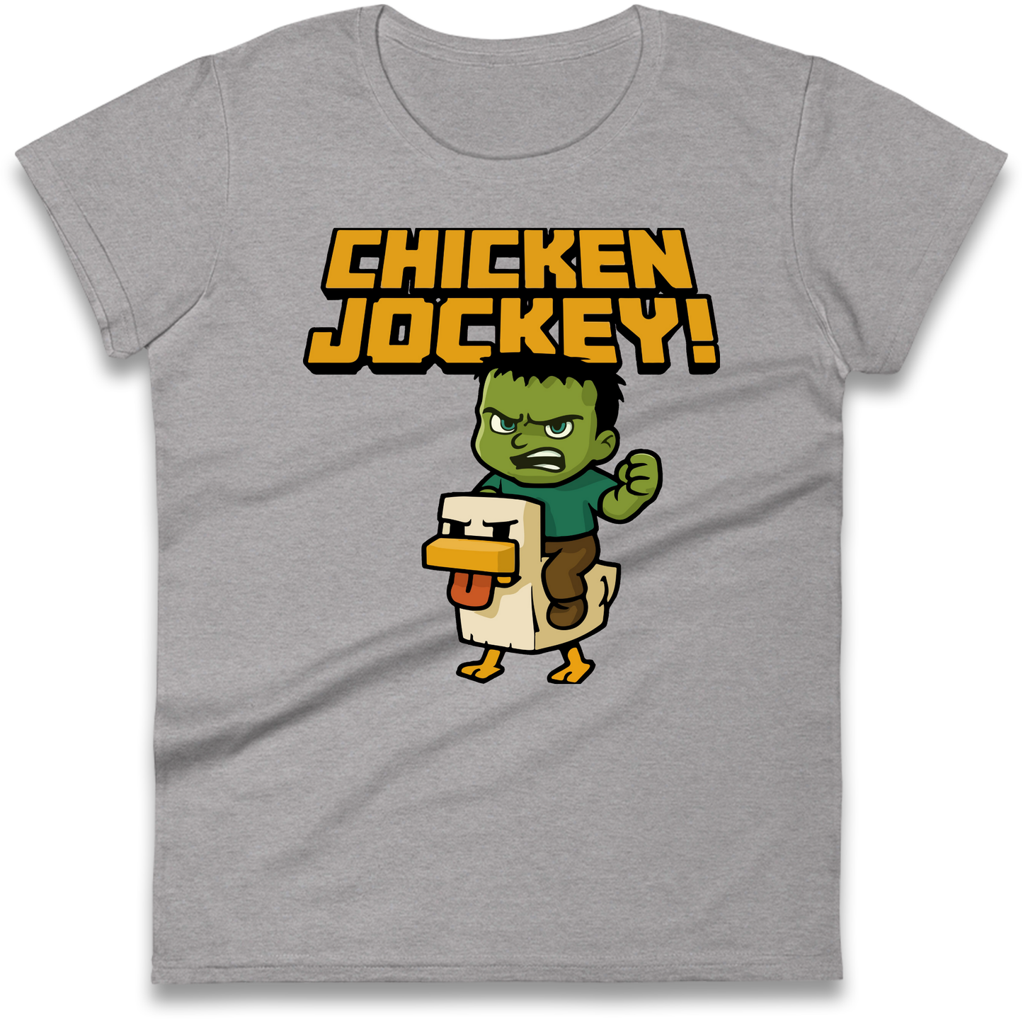 Chicken Jockey Women’s T Shirt 