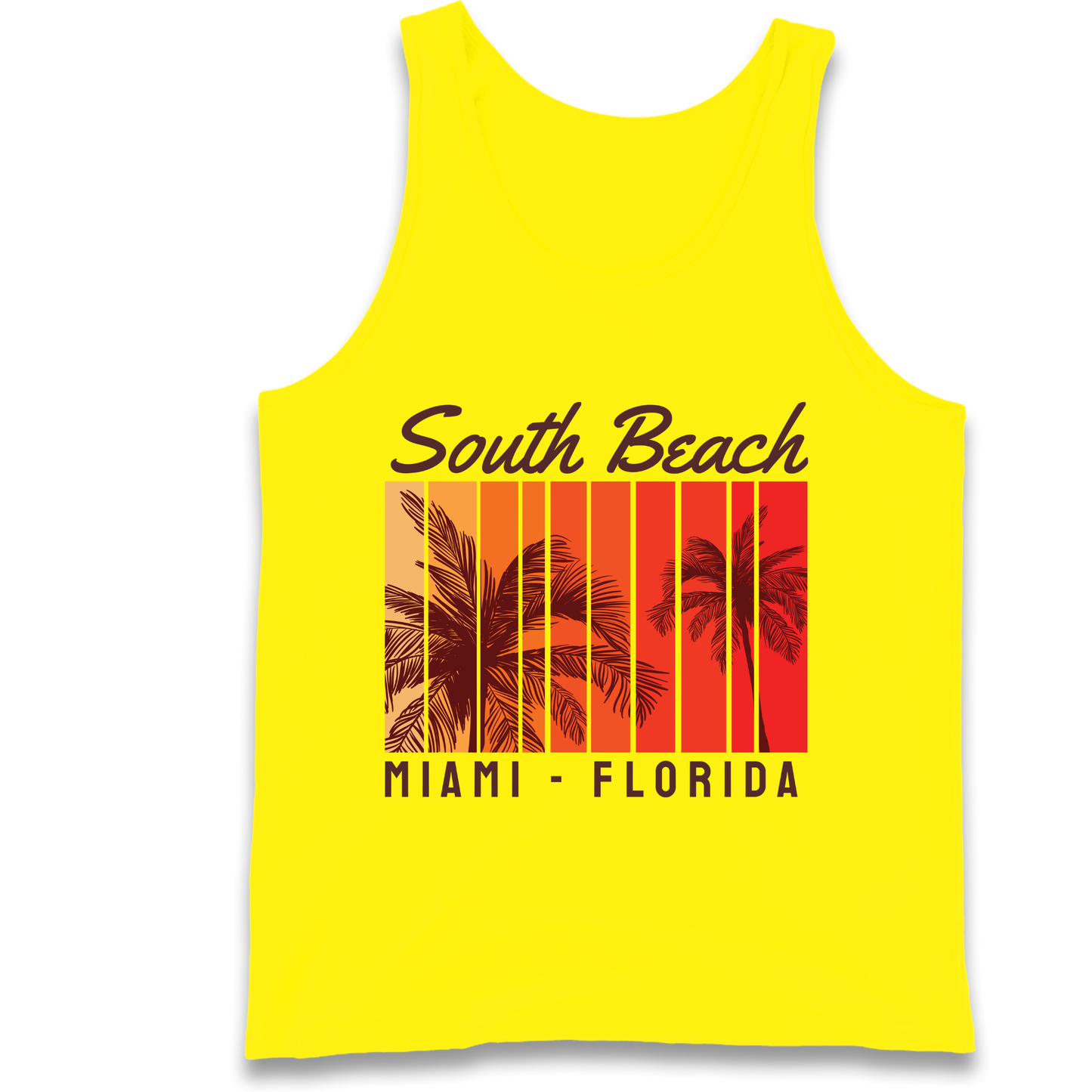 South Beach Miami Florida Tank Top