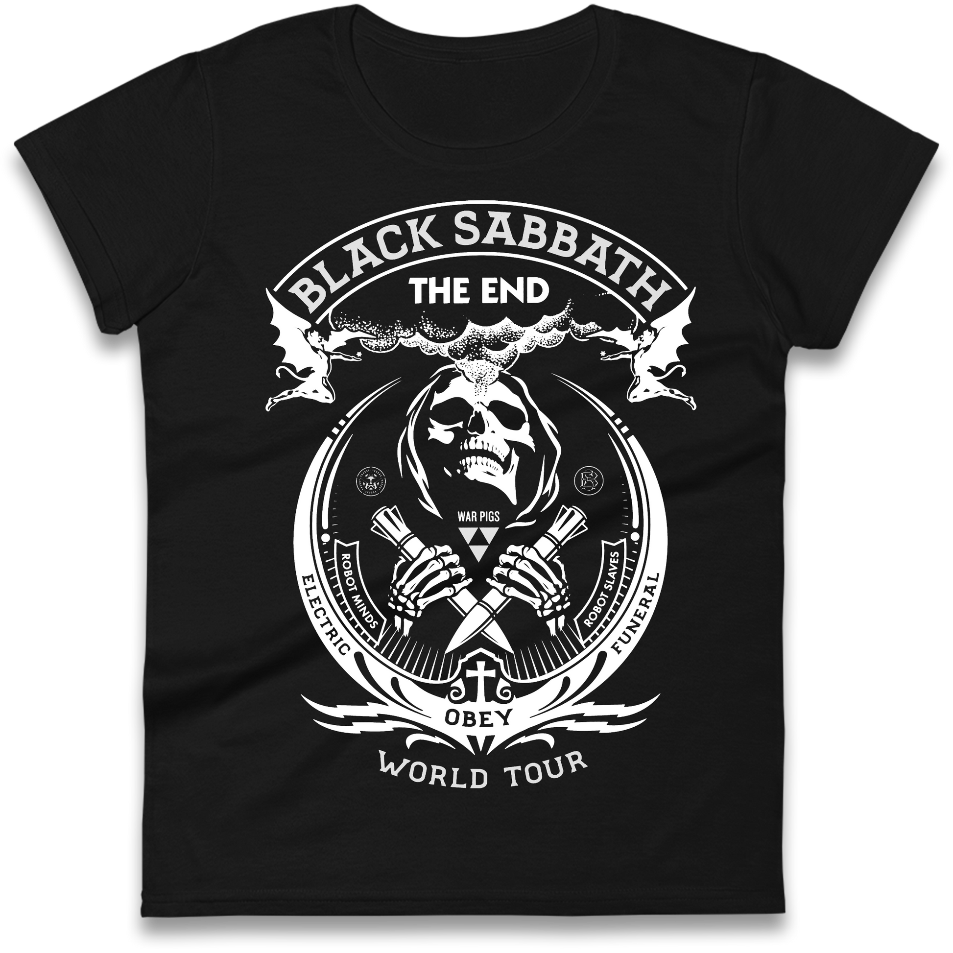 Black Sabbath The End World Tour Ladies Shirt