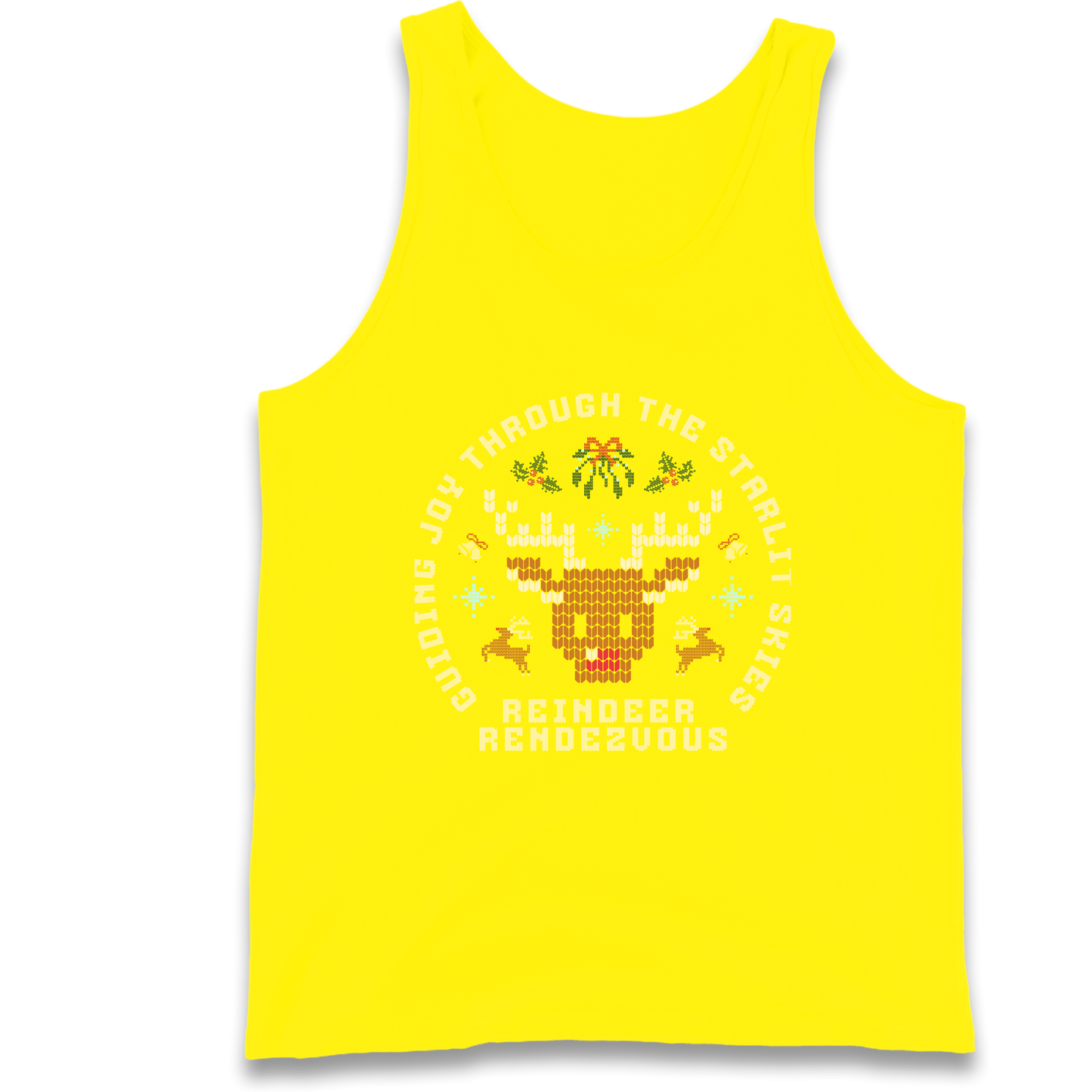 Reindeer Rendezvous Christmas Tank Top