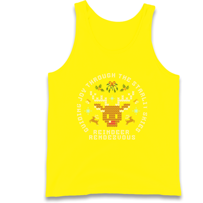 Reindeer Rendezvous Christmas Tank Top