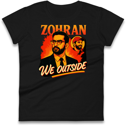 Zohran Mamdani Ladies T Shirt