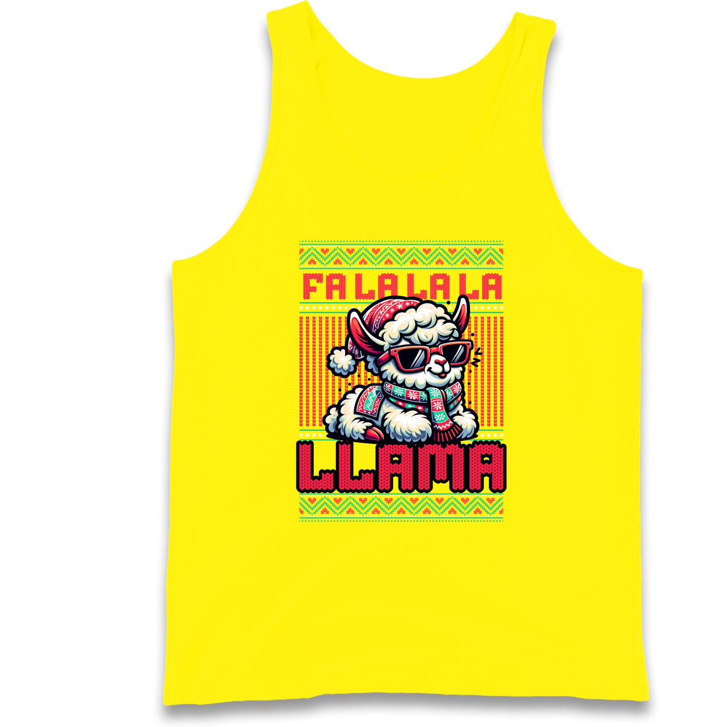 FA LA LA LA LLAMA Tank Top