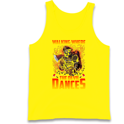 Walking Where The Devil Dances Tank Top