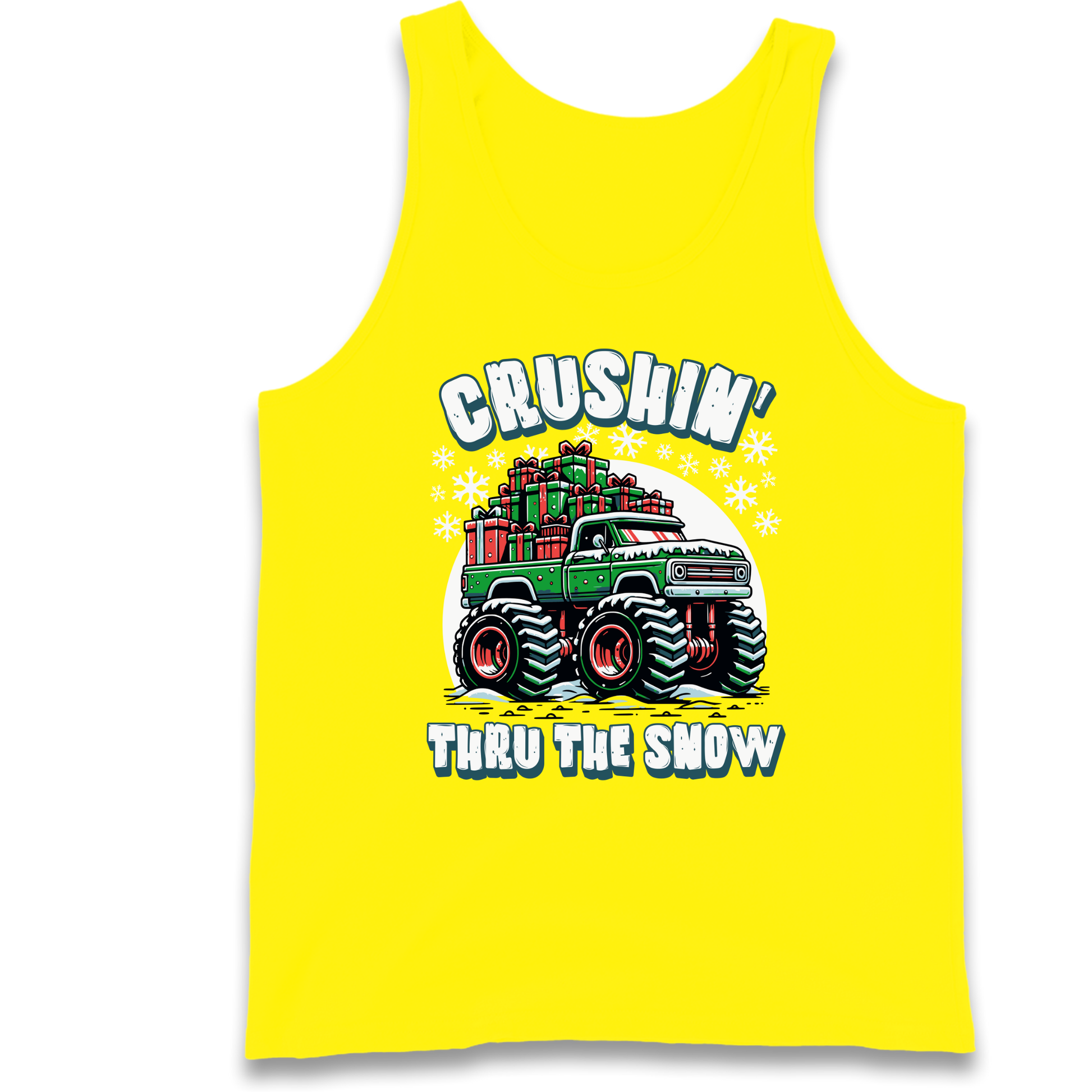 Crushin Thru The Snow Tank Top