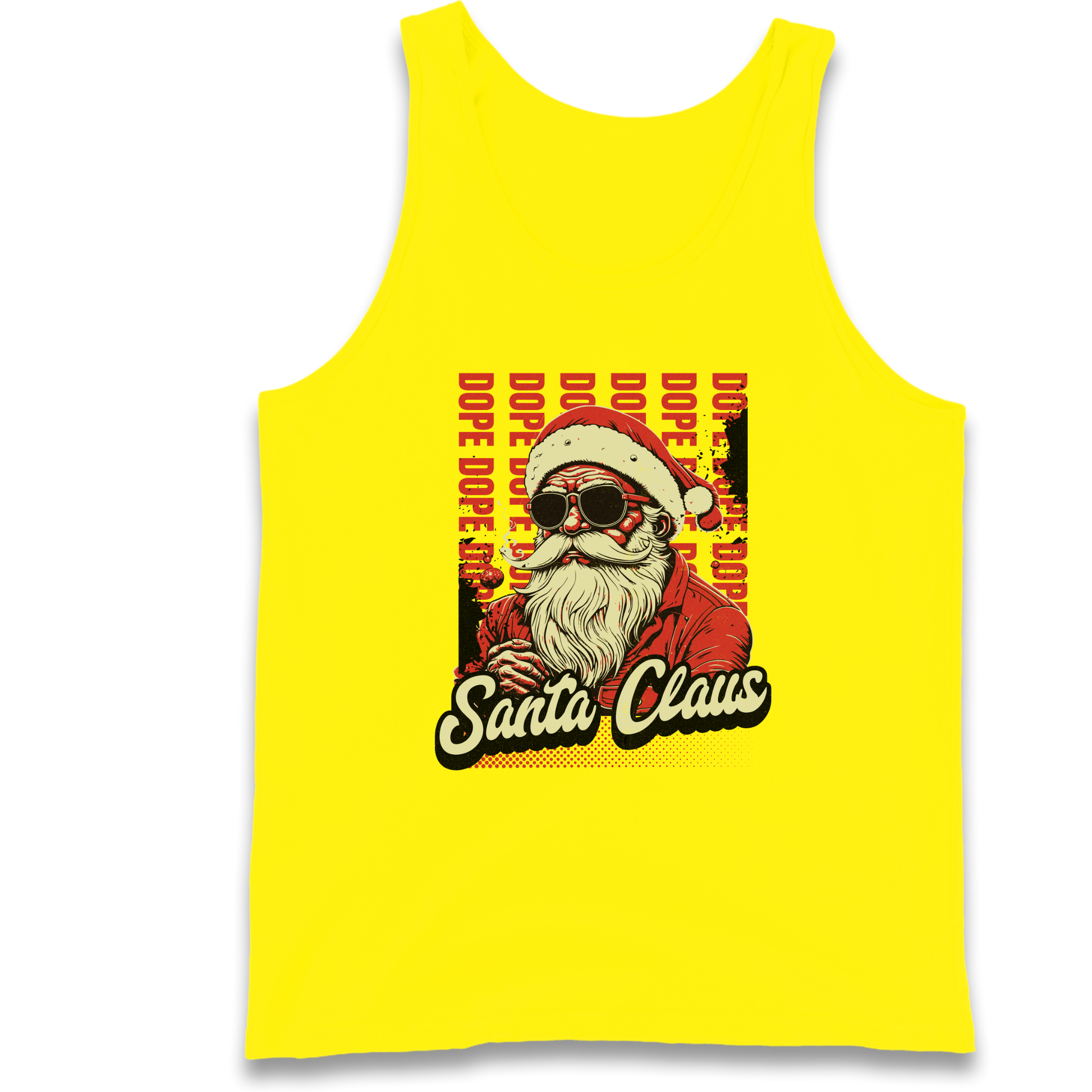Dope Santa Claus Tank Top