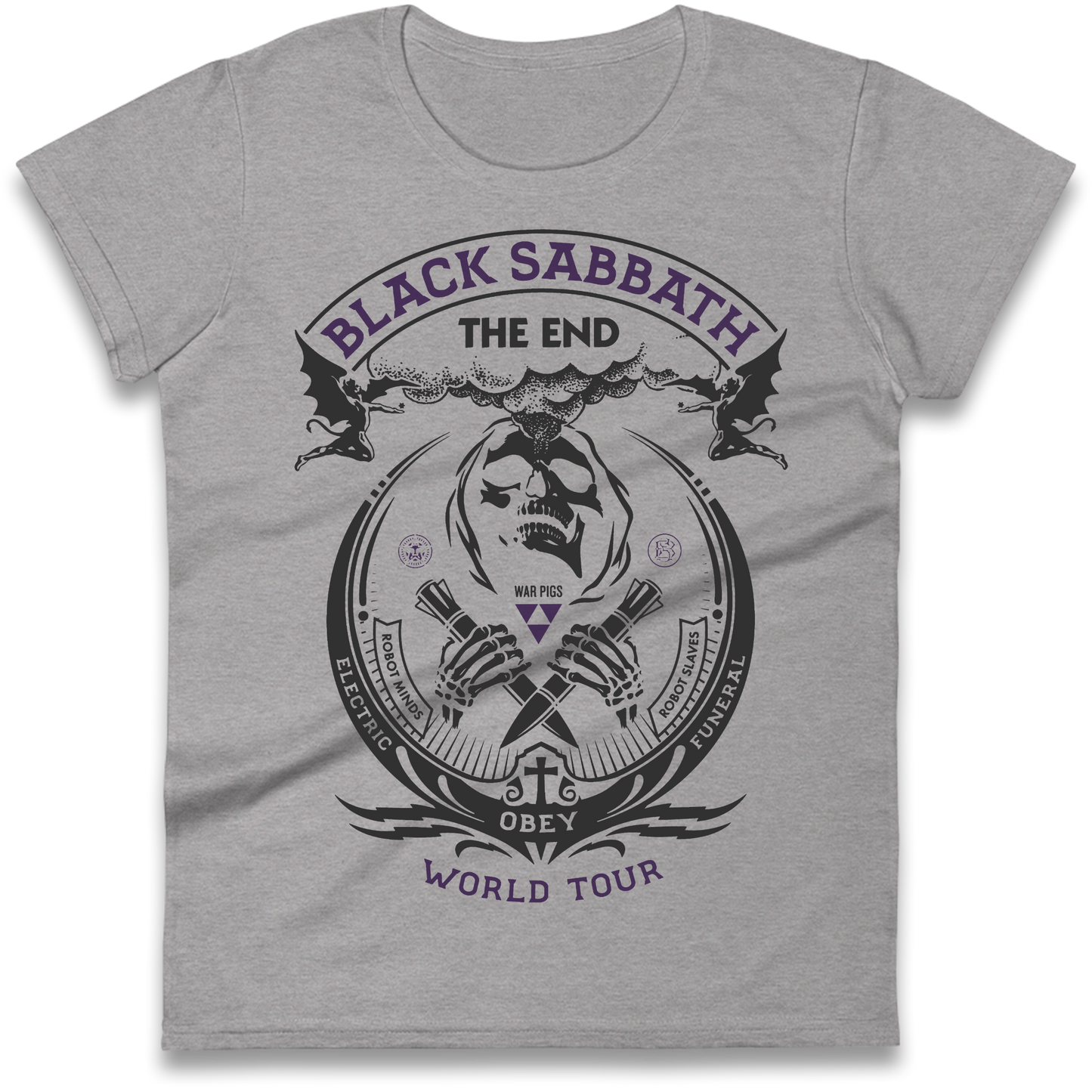 Black Sabbath The End World Tour Ladies Shirt