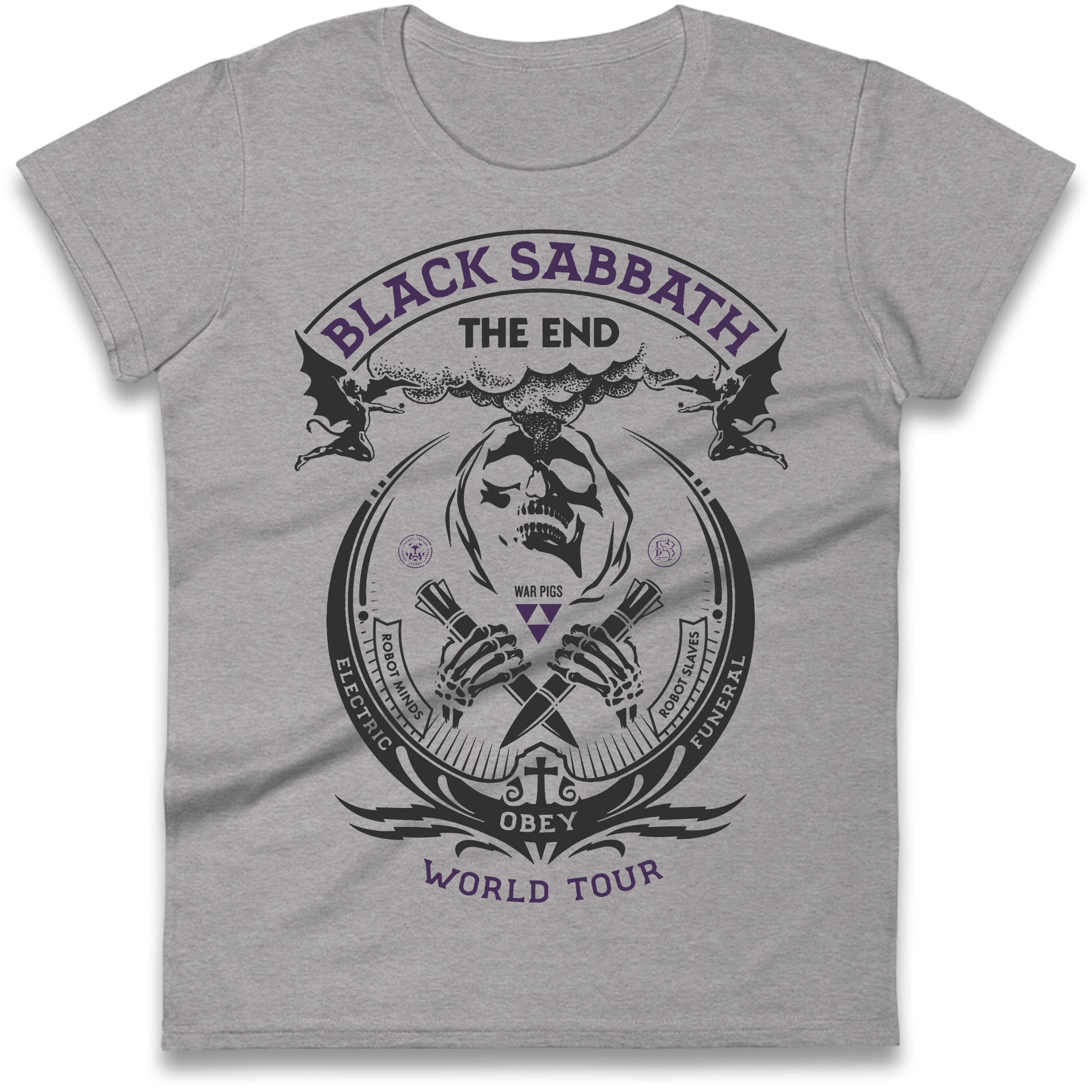Black Sabbath The End World Tour Ladies Shirt