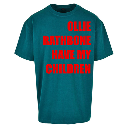 Ollie Rathbone Have My Children Rob McElhenney Wrexham Oversized Shirt