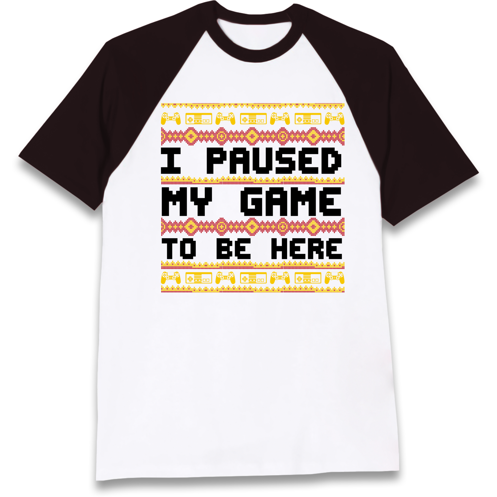 Paused My Game Raglan T Shirt
