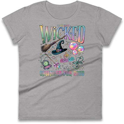 Wicked Changed For Good bootleg Ladies Shirt