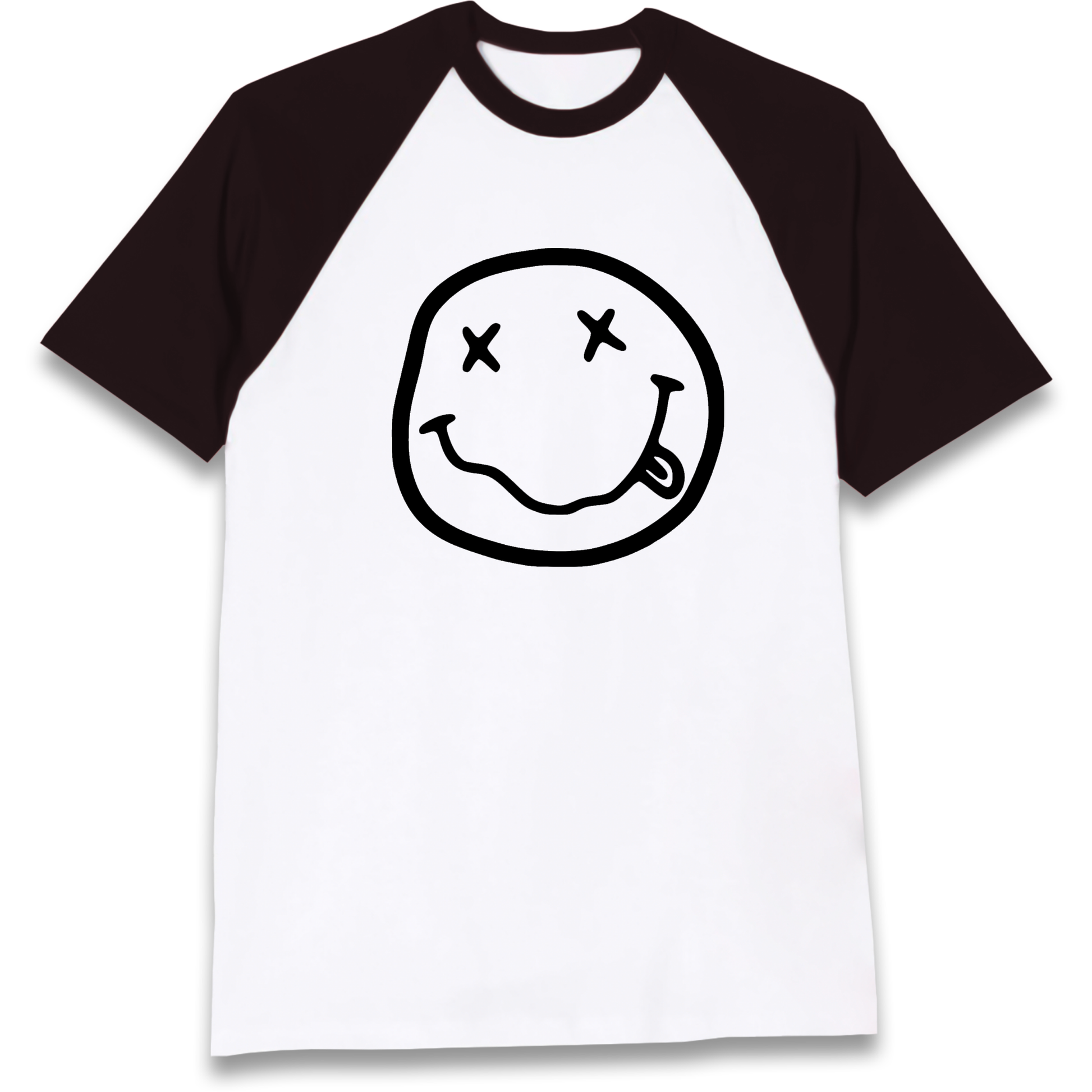 Retro Nirvana 1991 Raglan T Shirt