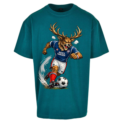 Classic Ross County 1991 Football Oversized T Shirts